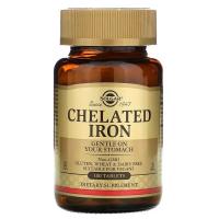 Solgar Chelated Iron 25mg 100tabs