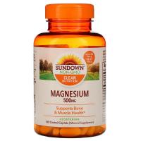 Sundown Naturals Magnesium 500mg 180 coated caplets