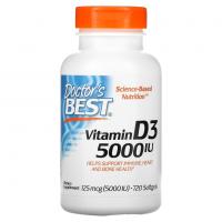 Doctor’s Best Vitamin D3 125mcg (5,000IU) 720Softgels