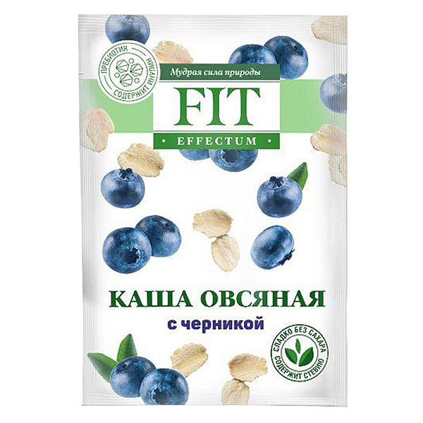 Fit Parad Каша овсяная 35 г (Черника)