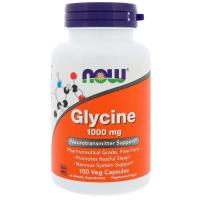 NOW Glycine 1000mg 100vcaps