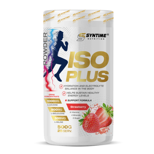 Syntime Nutrition Iso Plus 500g Клубника