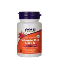 NOW Vitamin D3 5000IU 240caps