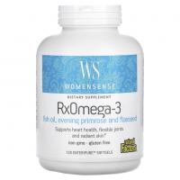 Natural Factors WomenSense Rx Omega-3 120 enteripure softgels