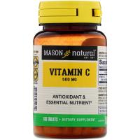 Mason Natural Vitamin C 500mg 100tabs