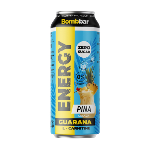 Bombbar L-Карнитин с гуараной 450мл Пина колада