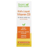 Super Nutrition Kid's Liquid Vitamin D3 400IU 30ml