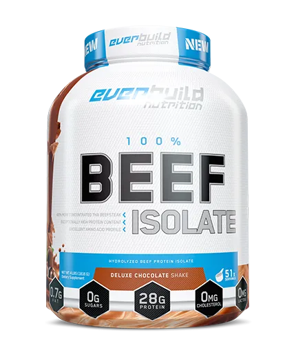Everbuild Nutrition Ultra Premium 100% Beef Protein Isolate 1816g