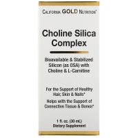 California Gold Nutrition Choline Silica Complex 30ml