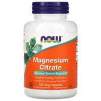 NOW Magnesium Citrate 120vcaps