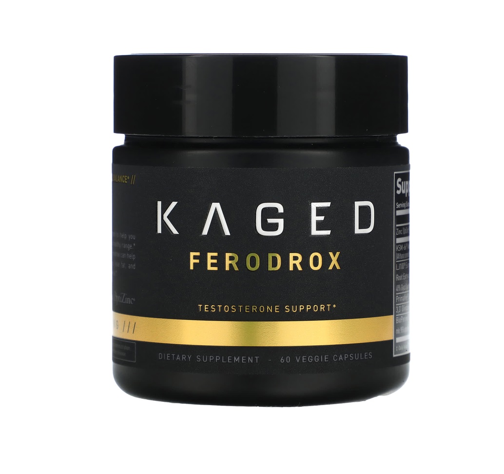 Kaged Ferodrox Testosterone support matrix 60vcaps