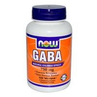 NOW GABA 750mg 100vcaps