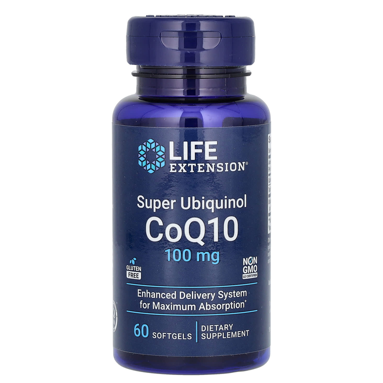 Life Extension Super Ubiquinol CoQ10 100mg 60softgels