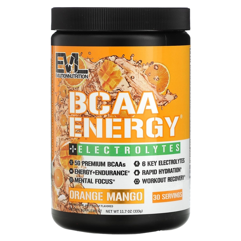 EVLution Nutrition BCAA Energy Plus Electrolytes 333g