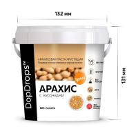 DopDrops Арахисовая паста хрустящая кранчи 1000г без добавок
