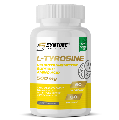 Syntime Nutrition L-Tyrosine 500mg 60caps
