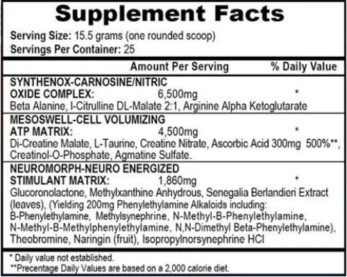 APS Nutrition Mesomorph 388g