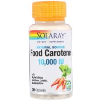 Solaray Food Carotene 10000IU 30caps