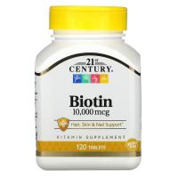 21st Century Biotin 10000mcg 120tabs
