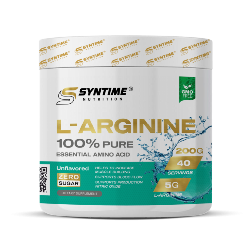 Syntime Nutrition Arginine 100% Pure 200g