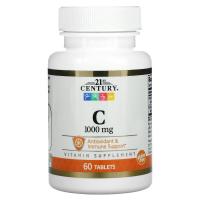 21st Century Vitamin C 1000mg 60tabs