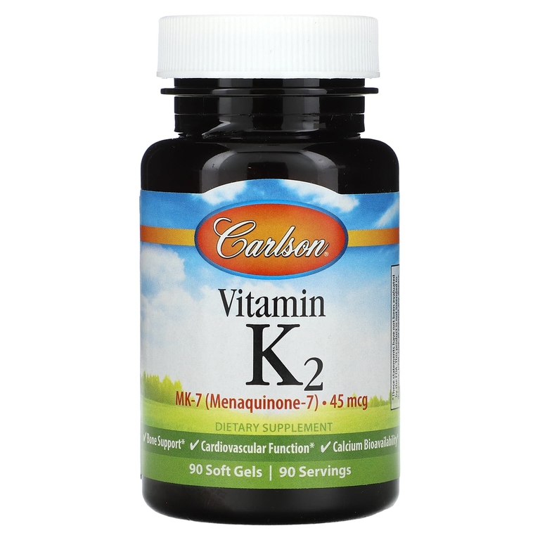 Carlson Vitamin K2 MK-7 45mcg 90softgels