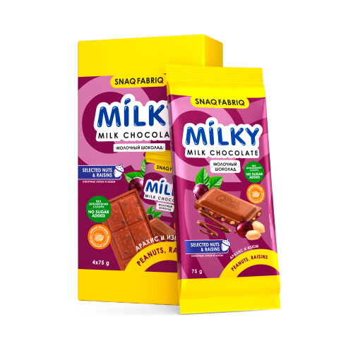 Snaq Fabriq Молочная шоколадка 75гр