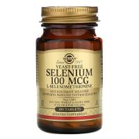 Solgar Selenium yeast free 100mcg 100tabs