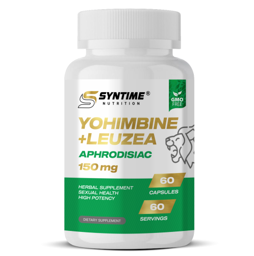 Syntime Nutrition Yohimbine +Leuzea 150mg 60caps