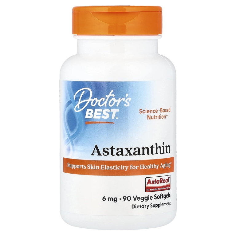 Doctor’s Best Astaxanthin 6mg 90vegcaps