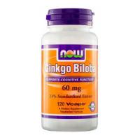NOW Ginkgo Biloba 60mg 120caps