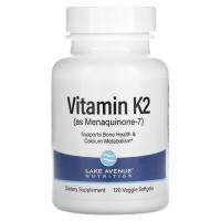 Lake Avenue Vitamin K2 50mcg 120vsoftgels