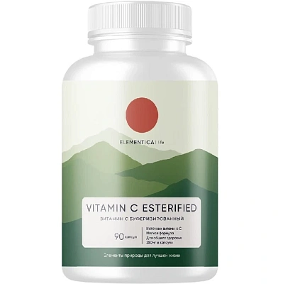 Elementica Vitamin C 90caps
