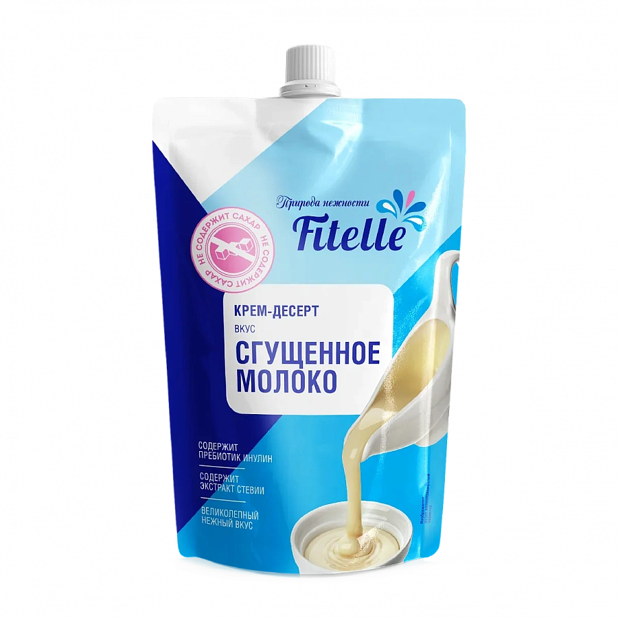 Fit Parad Fitelle Крем-десерт «Сгущенное молоко» 100гр