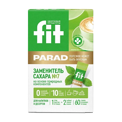 Fit Parad №7 Смесь подсластителей на основе эритритола (60шт/стики)