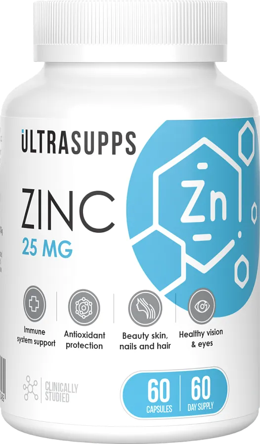 Ultrasupps Zinc 60 Caps
