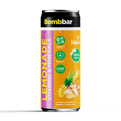 Bombbar Vitamins & Minerals Лимонад витаминизированный 330мл