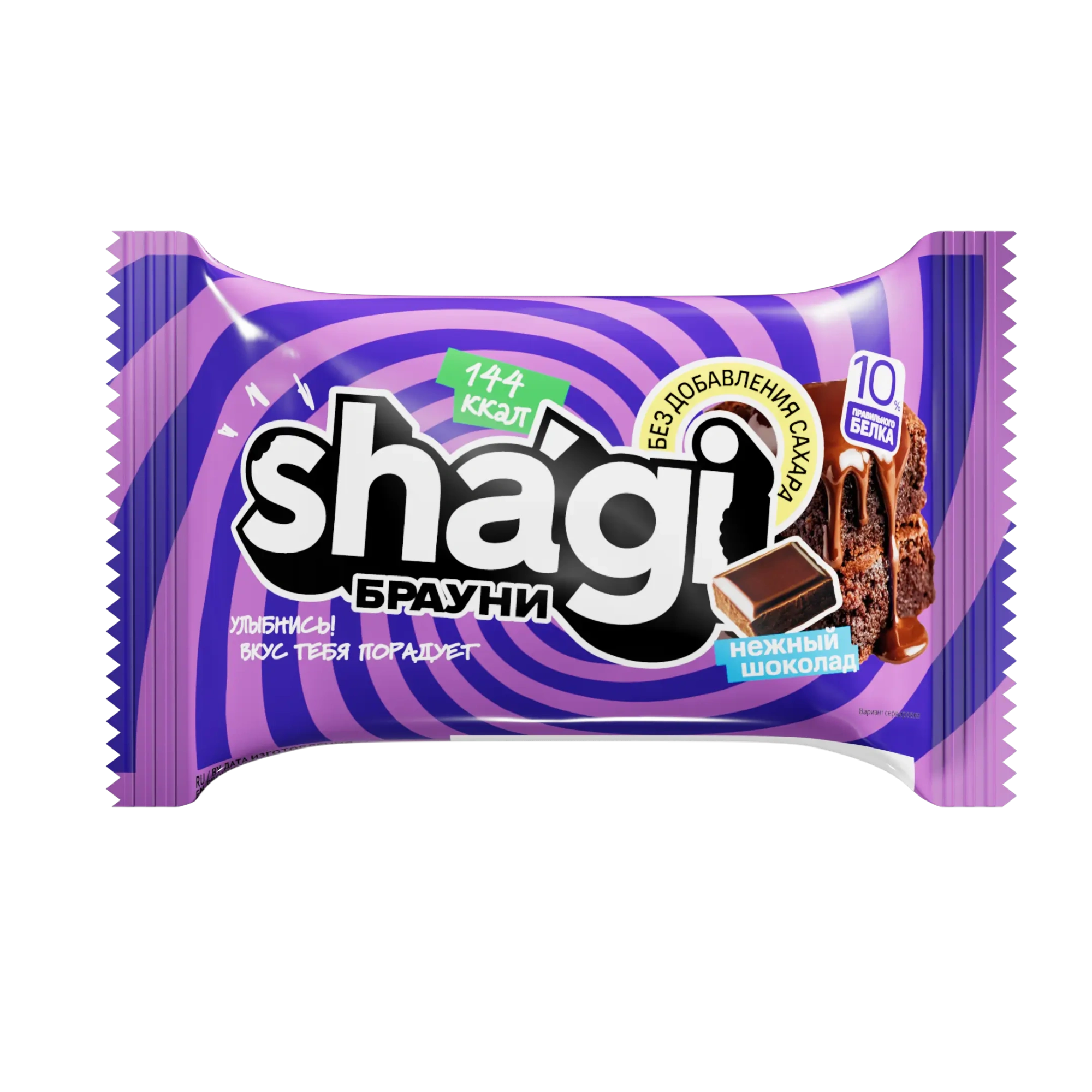 ProteinRex Пирожное протеиновое 35г Брауни Шоколад