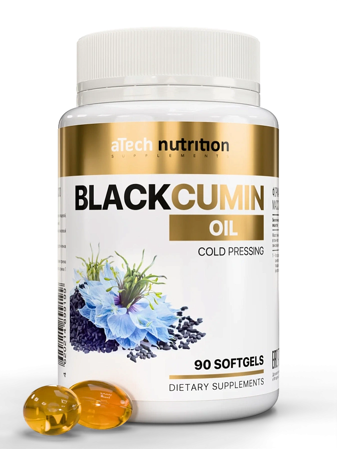 aTech nutrition Масло Черного Тмина 90caps