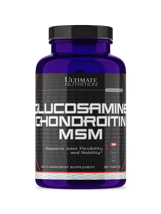 Ultimate Nutrition Glucosamine & Chondroitin + MSM 90tabs