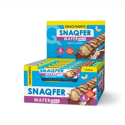 Snaq Fabriq Батончик вафельный глазированный 20г