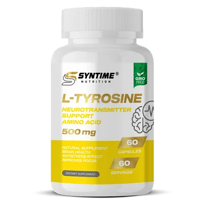 Syntime Nutrition L-Tyrosine 500mg 60caps