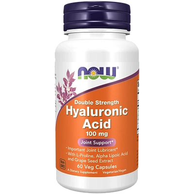 NOW Hyaluronic Acid 100mg 60vcaps